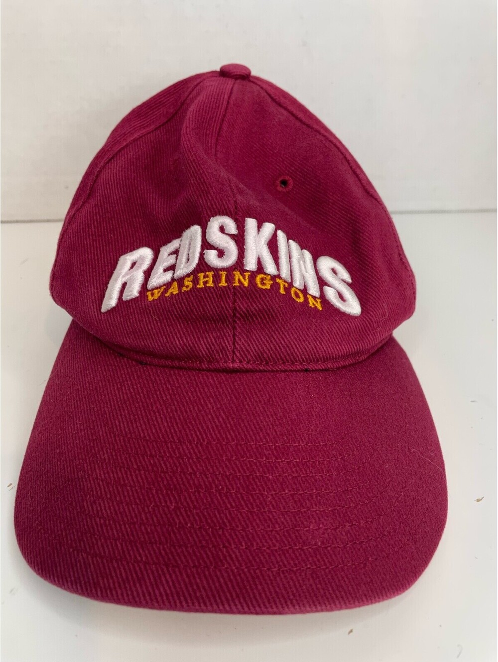 Washignton Redskins Hat Spellout Red Sports Specialties Vintage NFL Cap Read